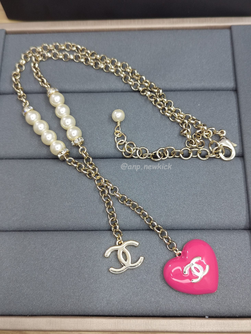 Chanel Cc Logo Star Heart Necklace (11) - www.newkick.org